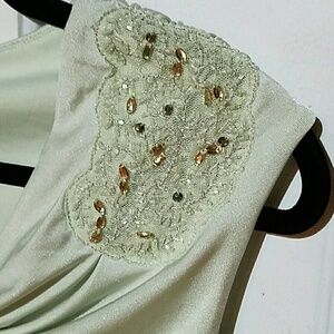#033 Studio Y XS Gorgeous shimmery sleeveless top